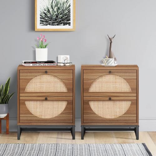 Rattan Nightstand W68837234